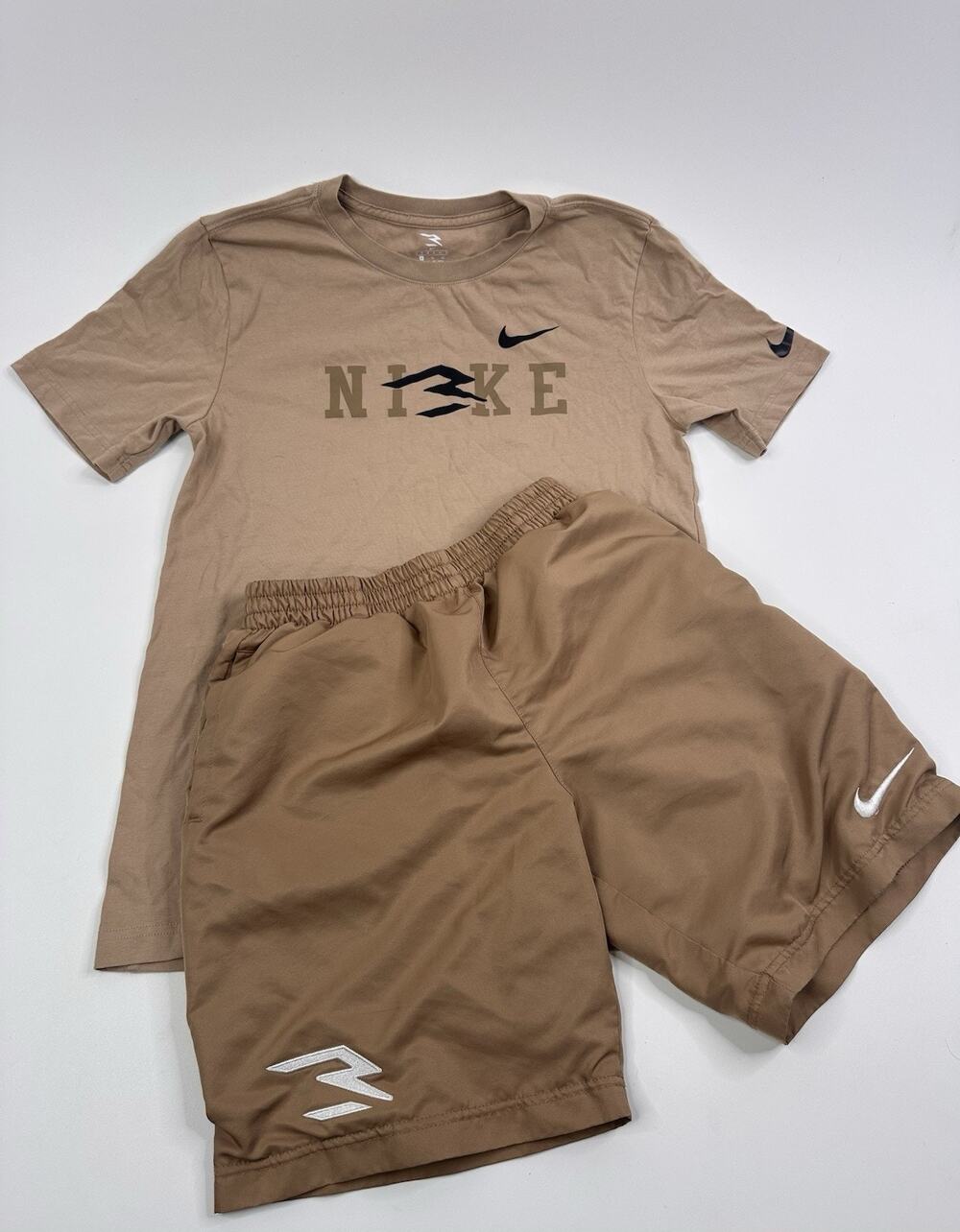 Nike 3Brand By Russell Wilson Shorts Large Graphic T Shirt XL Soccer Football